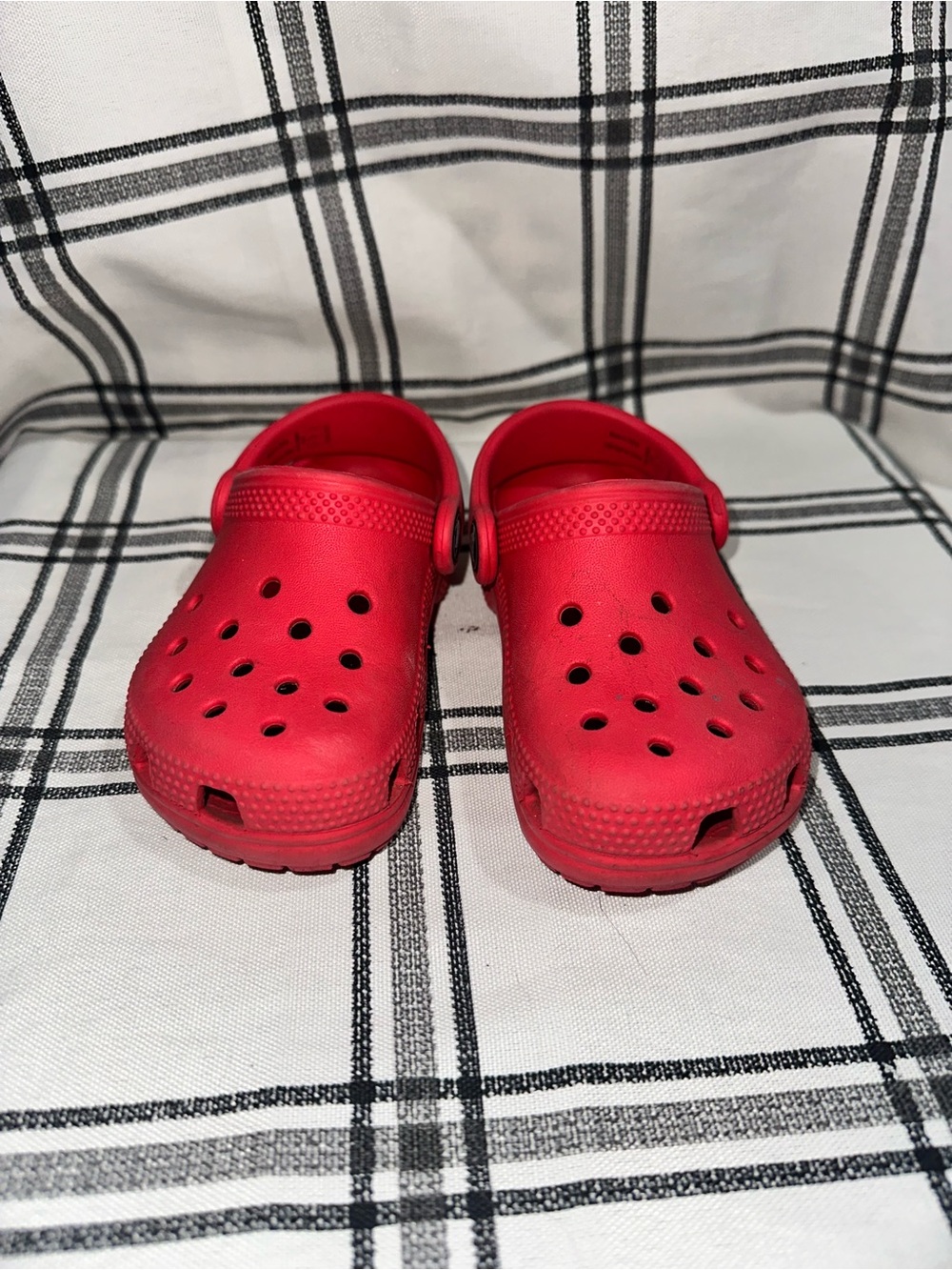 Kids Red Clog CROCS - Comfortable Slip-On Sandals